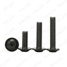 Black 304 Stainless Steel Hexagon Socket Button Head Screws With Collar M2-M10