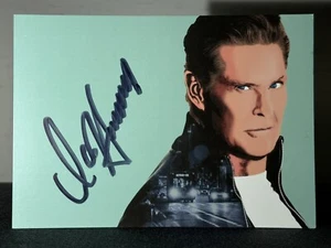 Autogrammkarte aus David Fanbox „Birthday Party Your Hasselhoff“ limitiert, Neu! - Bild 1 von 4
