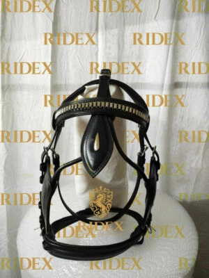 RIDEX Passen Sie Posten 3 hochwertige Ledergeschirr Trense an.