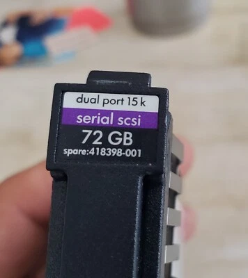 HP DH072BB978 430169-002 72GB 15K 2.5" 3G DUAL PORT SAS DRIVE NOT TESTED - Image 1 of 4