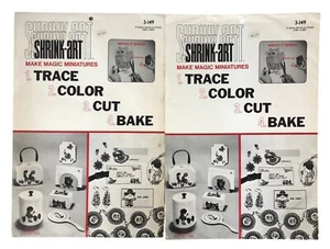 Vintage Shrink Art Shrinky DIY Craft Kit Artis Inc. TWO Kits Unopened - Picture 1 of 2