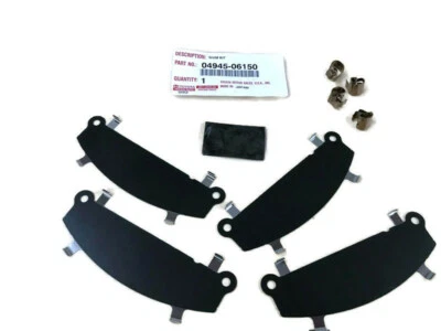 TOYOTA GENUINO OEM NUEVO 2007-2017 CAMRY OEM ROTORES DE FRENO DELANTEROS PASTILLAS Y CUÑAS TCMC Foto 1 de 3