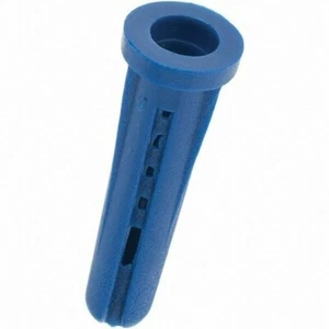 Conical Plastic Anchors #6-#8-#10 x 7/8" Blue - Picture 1 of 6