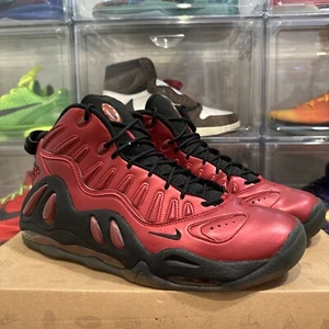 Brand New Mens Nike Air Max Uptempo 97 Cranberry size 13 (399207-600) "2010" - Picture 1 of 13