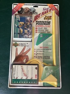 Just Flick It NFL Tabletop Football Seahawks Jets Jerome Bettis Upper Deck VTG - Picture 1 of 8