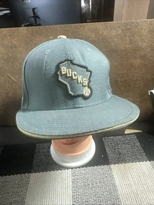 Gorra Milwaukee Bucks Vintage Strapback BMO HARRIS Promo Sombrero Gancho Lazo - Imagen 1 de 7