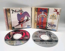 Nights Into Dreams & Christmas Nights (SEGA Saturn) Japan Import - US Seller 