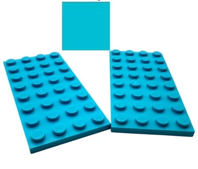LEGO® 2x Platte 4x8 Medium Azur 3035 Diorama Bauplatte hellblau Ersatzteil - Bild 1 von 4