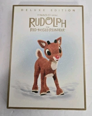 Rudolph the Red Nosed Reindeer DVD Deluxe Edition New And Sealed W Slip Cover  - Image 1 of 4
