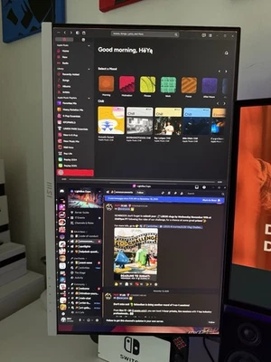 MSI PRO MP273A 27" FHD Business Flat IPS Monitor 100Hz/1ms Build-in Speaker - Image 1 of 3