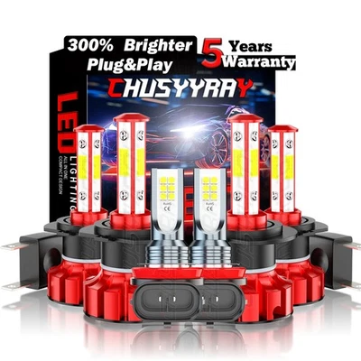 Para Land Rover LR3 2005-2009 6000K LED Faro Alto y Bajo + Kit Bombillas Antiniebla Foto 1 de 4