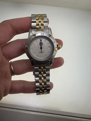 Reloj TAG HEUER 1500 Profesional 200m HOMBRE Buzo Chapado en Oro 18k Dos Tonos Foto 1 de 4