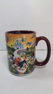 Walt Disney World 3D Mug Four Parks One World Monorail Mickey Coffee Cup - Picture 1 of 6