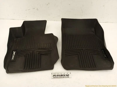 Par de alfombrillas negras para todo tipo de clima Chrysler Crossfire izquierda y derecha 2004-2008 04 Foto 1 de 4