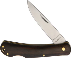 Rough Rider Blackwood Lockback Large Stainless Folding Blade Work Knife 1708 - Picture 1 of 1
