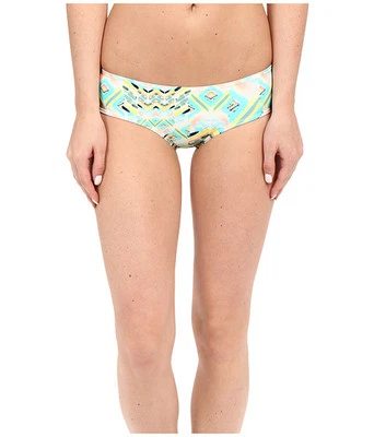 O'NEILL CABO SHIRRED 背部 HIPSTER BIKINI 游泳底部 海 PEA 多大号 全新 42 美元 — 第 1/3 张图片