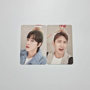 TVXQ! Photocard 2023 Pink Christmas Official MD Random Pack U-KNOW MAX - Picture 1 of 3