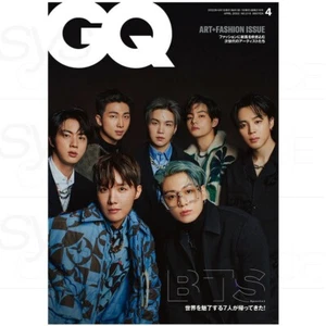 BTS GQ JAPAN 2022 April BTS Coverman + Tracking Number - Picture 1 of 3