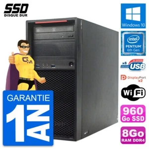 PC Tour Lenovo ThinkStation P320 Pentium G4400 RAM 8Go SSD 960Go Windows 10 Wifi - Imagen 1 de 7