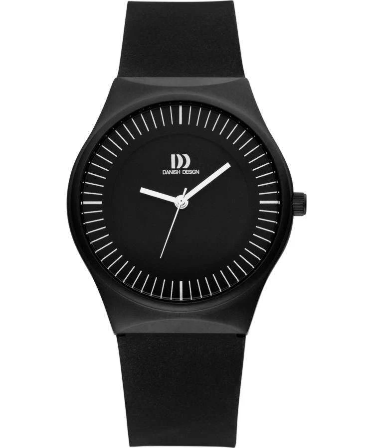 Danish Design IQ13Q1004 Black Dial Stainless Steel Black Rubber Men's Watch - Image 1 of 1