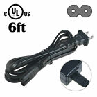 Fite On Ul 6Ft Power Cord For Epson Workforce Wf2530 Wf2540 Wf2630 Wf2650 Wf3520