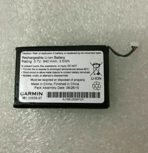 361-00035-07 Nueva Batería 940mAh para GARMIN Nuvi 1100 2405 2447LT 2547LMT 2555LMT - Imagen 1 de 1