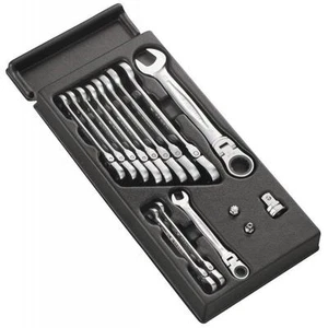 Facom MOD.467FJ12 15 Piece. Flexi Ratchet Combination Spanner Wrench Set 8-19mm - Picture 1 of 1