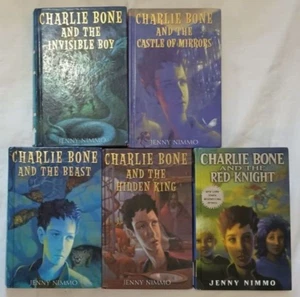 Jenny Nimmo Book Lot of 5 Hardcover Books 3 4 5 6 8 Charlie Bone Series READ - Picture 1 of 5