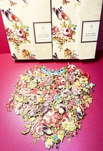 Anna Griffin Delicate Floral Engravings 30 3D Stickers +5 Recollection Tag/Minis - Picture 1 of 13