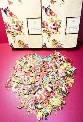 Anna Griffin Delicate Floral Engravings 30 3D Stickers +5 Recollection Tag/Minis - Image 1 of 4