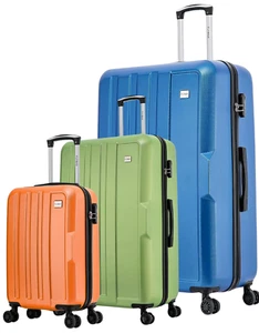 XL Large Suitcase 4 Wheel Medium Lightweight Luggage ABS Hard Shell Cabin Case - Picture 1 of 14