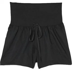 Isabel Maternity by Ingrid & Isabel Women's 57% Twill Pull-On Maternity Shorts, - Picture 1 of 3