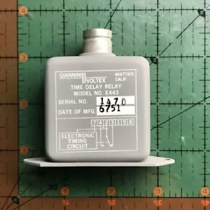 E443 Giannini Voltex Aircraft Time Delay Relay Avionics Surplus Unused New - Bild 1 von 4