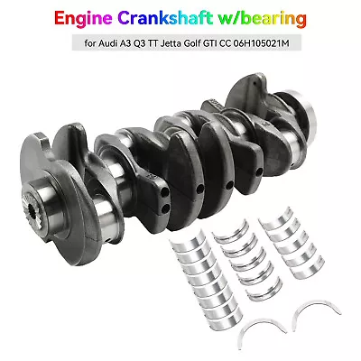 Engine Crankshaft w/bearing for Audi A3 Q3 TT Jetta Golf GTI CC 06H105021M U Foto 1 de 4
