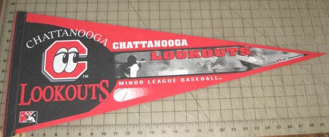 2007 Chattanooga Tennessee LOOKOUTS 30" Pennant - Minor League BB Team Cover