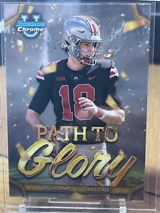 2024 Bowman University Chrome - Path to Glory #PG-11 Will Howard (RC) - Picture 1 of 2