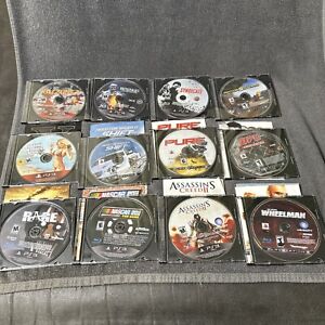 PS3 Game Lot Of 12 No Cases 8 Have Manuals Clean And Tested Nice Disks 