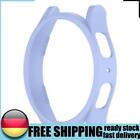 Hard Bumper Cover Watch Shell Frame for Galaxy Watch5 Watch4 40mm (Light Blue) D