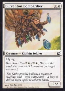 1X BURRENTON BOMBARDIER 3/150 WHITE MORNINGTIDE MTG MAGIC MP X1 (yourdeckbuilder - Picture 1 of 1