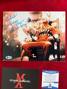 ¡FOTO FIRMADA DE 8x10 MITCH PILEGGI AUTOGRAFIADA! ¡IMPACTANTE! ¡AUTENTICIDAD BECKETT! ROSA HORACE - Imagen 1 de 1