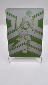 2023 Panini Chronicles Vertex Yellow Printing Plate Hans Lobert 1/1 - Picture 1 of 2