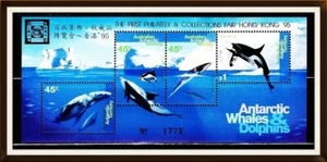 Mint Australia year 1995 Dolphins Souvenir sheet SCOTT# L97b (MNH) - Picture 1 of 1