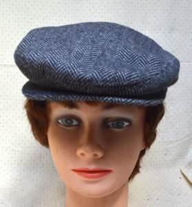 Totes Newsboy Cabbie Hat/Cap size small Tweed/Herringbone - Picture 1 of 6