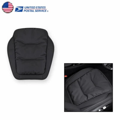 Cojín de asiento de coche universal de cuero negro para BMW X3 X5 X6 1 pieza  Foto 1 de 4