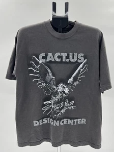 Travis Scott x Complexcon T-Shirt "Cact.us Design Center" - Grau. Gr. XL. - Bild 1 von 3