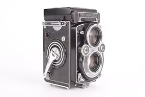 Rolleiflex 3.5E 6x6 fotocamera medio formato pellicola obiettivo Xenotar 75 mm f3.5 #Z-81232 - Foto 1 di 9