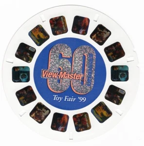 60'th Anniversary Toy Fair 1999 View-Master RARE View-Master Reel and Foil Label - Bild 1 von 3