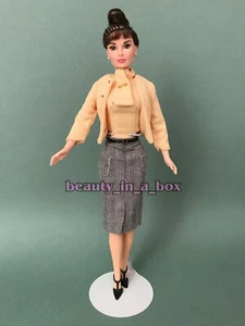 Audrey Hepburn Barbie Doll in The Secretary Silkstone Outfit Just Deboxed NO BOX - Picture 1 of 4