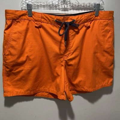 Tommy Hilfiger Pantalones Cortos Mujer Talla 16 Naranja Caminar Chino Largo Medio Utilitario Foto 1 de 4