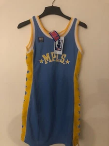 MPLS (Los Angeles) Lakers Hardwood Classics MPLS Jersey Dress Women's xl new - Picture 1 of 1